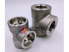 双相不锈钢F51/2507双相钢F53承插焊 螺纹内丝三通图3