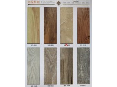 广东批发工程石塑地砖商用PVC木纹地板 社区活动室防水地板胶图2
