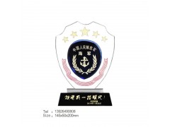 水晶奖杯制作创意好员工照片年会颁奖好大气金属奖杯奖牌纪念图3
