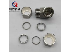 C-276/2205/2507/304/316材质双卡套弯头图2