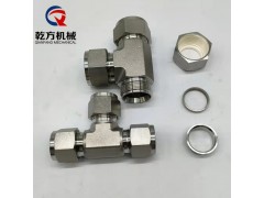 304/316L/2205/2507/C-276材质卡套三通图3