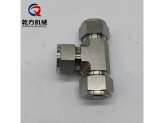 304/316L/2205/2507/C-276材质卡套三通图2