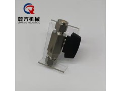 卡套球阀，304/316L不锈钢卡套球阀 黑手柄卡套球阀图1