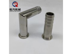304/316不锈钢卫生级：快装皮管接头 快装皮管弯头图2