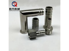快装宝塔接头，不锈钢卫生级：快装皮管接头 快装皮管弯头图3