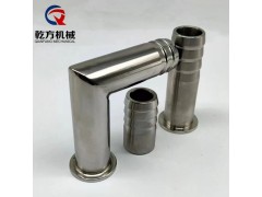 快装宝塔接头，不锈钢卫生级：快装皮管接头 快装皮管弯头图2