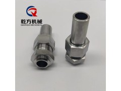 工厂订做2205|2507不锈钢直通终端接头仪表焊接活接头图1
