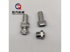 工厂订做2205|2507不锈钢直通终端接头仪表焊接活接头图3