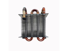 铜管制氧机用蒸发器风冷翅片式冷凝器图2