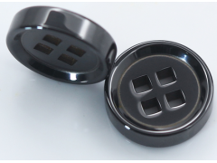 质感陶瓷纽扣 方孔设计 支持定制加工制造加工