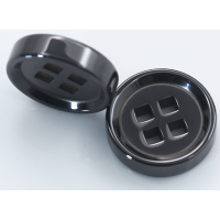 质感陶瓷纽扣 方孔设计 支持定制加工制造加工