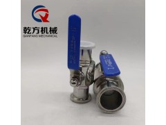 2205内丝球阀 二片式快装球阀 卫生级快装球阀图2