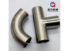 BA弯头 BA三通 304/316L不锈钢卫生级弯头 三通图2