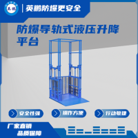 制药用防爆导轨式液压升降平台EXBY-2.0T/DS3-1
