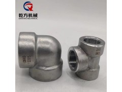 双相钢2205材质内丝弯头 外丝弯头 高压弯头 三通图2