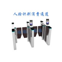 南京单位食堂人脸识别+刷卡+扫码就餐消费门禁翼闸管理系统安装