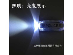 聊城市多功能执勤肩灯，红蓝爆闪肩灯制造加工厂家图3
