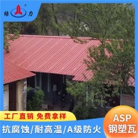 山东泰安Asp钢塑复合瓦 防腐蚀复合板 厂房屋面瓦 耐高温