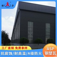 山东滨州厂房耐腐瓦 钢塑复合板 覆膜彩钢瓦 耐老化