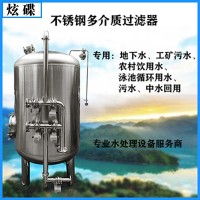 临清鸿谦不绣钢过滤器反渗透过滤器厂家供货加工定制