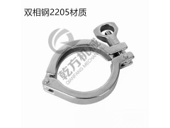 2205卡箍，双相钢2205快装卡箍 精铸卡箍图3
