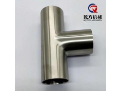 BA加长三通，304/316卫生级自动焊加长三通图3