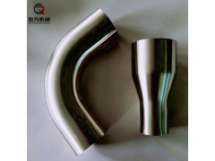 不锈钢BA弯头，304/316卫生级自动焊加长弯头图2