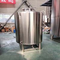 永城市炫碟大型立式储酒罐不锈钢锥形储酒罐恒久品质品质坚实