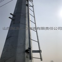 抱箍式线杆爬梯电杆固定爬梯