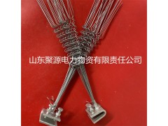 防止鸟类筑巢金具 弹簧式防鸟刺 热镀锌直丝防鸟刺线路驱鸟金具图2