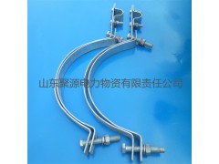 电线杆抱箍子母抱箍单长尾双长尾抱箍异形抱箍聚源供应图3