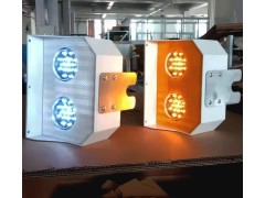 河南交通设施 同步太阳能警示灯厂家直销图2