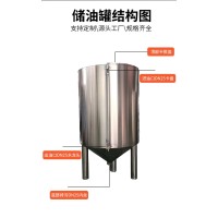 黄浦区炫碟食用油储存罐食品级储油罐质量为先甄选品质