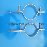 杆用热镀锌抱箍单长尾抱箍 双短尾抱箍型号齐全厂家供应