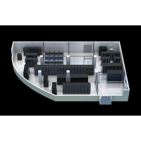 成都指挥中心|中控室|机房玻璃隔断效果图制作