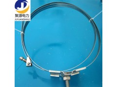 杆用镂空型OPGW引下线夹型号齐全厂家供应图2