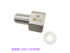 双相钢压力表接头，2205压力表接头2507压力表活接头图1