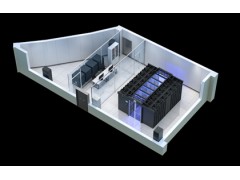 福州信息化机房建设|精密空调外机|微模块机房效果图设计图1