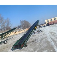 远距离输送可以试试55米皮带输送机