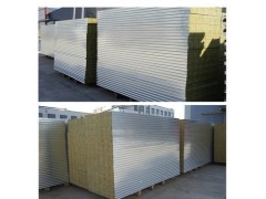 外墙岩棉保温板夹芯板钢结构工程一体板制造加工图2