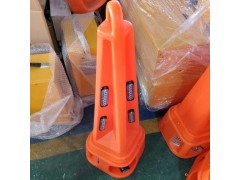 西藏声光警示路锥 200瓦声光路锥报警器可喊话报价图2