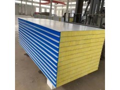 机制岩棉复合板绿色环保净化彩钢复合板阻燃防火多规格图2