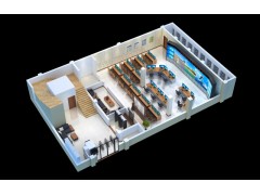 青岛模块化机房|微模块数据中心|动环改造效果图制作图2