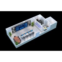 无锡效果图制作|指挥中心|报告厅|会议室|机房效果图设计